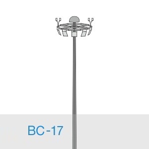 Прожекторные мачты освещения ВС-17-Т/5-II