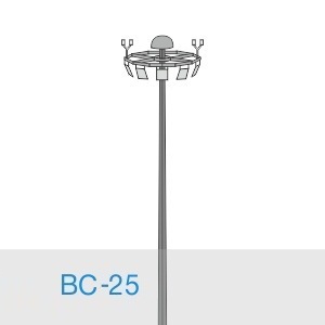 Прожекторная мачта освещения ВС-25-А/12-II