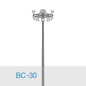 Прожекторная мачта освещения ВС-30-А/12-II