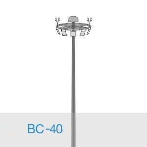 Прожекторная мачта освещения ВС-40-А2/36-II