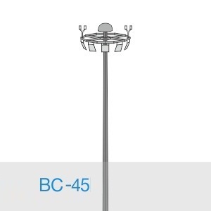 Прожекторная мачта освещения ВС-45-А2/48-II